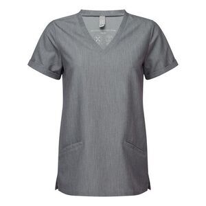 Onna Womens/Ladies Invincible Stretch Work Tunic / Dynamo Grey